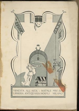 Immagine del venditore per Lotto di 5 cataloghi di vendita di libri antichi. 1930-1935. venduto da Libreria Oreste Gozzini snc