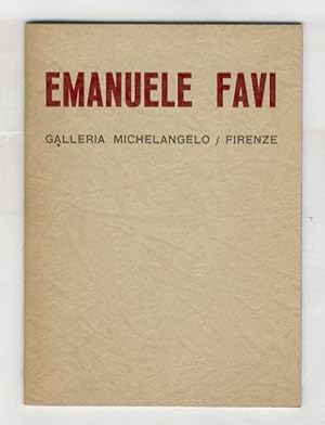 Emanuele Favi. Introduzione di Armando Nocentini.