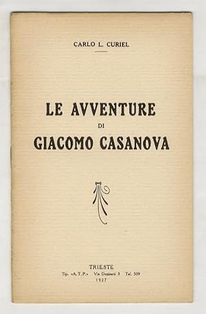 Le avventure di Giacomo Casanova.
