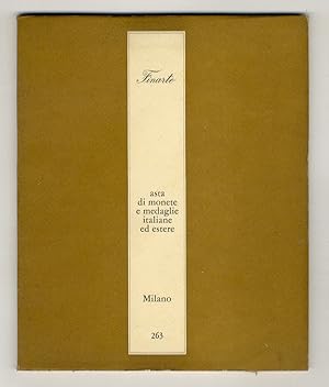 Asta di monete e medaglie italiane ed estere. Catalogo n. 263. (23 Giugno 1977).