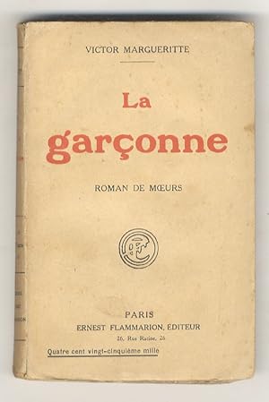 Imagen del vendedor de La garonne. Roman de moeurs. a la venta por Libreria Oreste Gozzini snc