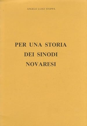 Per una storia dei sinodi novaresi.