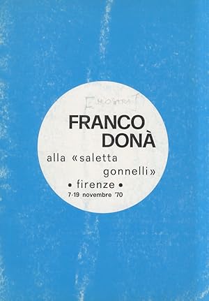 Franco Donà. (Presentazione di Mario Portalupi).