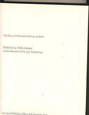 Seller image for The Story of Chemical Industry in Basle for sale by Richard Lemay