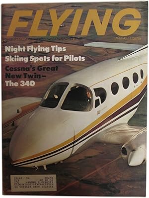 Flying Magazine. January, 1972. Vol. 90, No. 1