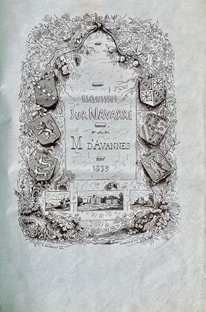 Seller image for Esquisses sur Navarre. Lettres  la comtesse de***. for sale by Bonnefoi Livres Anciens