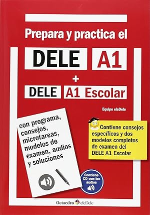 Prepara y practica dele a1+dele a1 escolar +cd