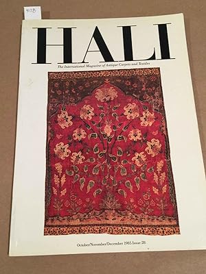Image du vendeur pour HALI The International Magazine of Antique Carpets and Textiles V. 7 No. 4 1985 issue 28 mis en vente par Carydale Books