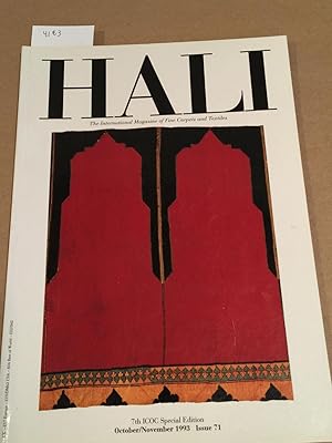 Image du vendeur pour HALI The International Magazine of Fine Carpets and Textiles V. 15 No. 5 1993 issue 71 mis en vente par Carydale Books