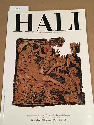 Image du vendeur pour HALI The International Magazine of Fine Carpets and Textiles V. 15 No. 6 1993 issue 72 mis en vente par Carydale Books