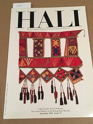 Image du vendeur pour HALI The International Magazine of Antique Carpet and Textile Art V. 16 No. 3 1994 issue 75 mis en vente par Carydale Books