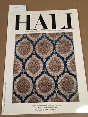 Seller image for HALI The International Magazine of Antique Carpet and Textile Art 1996 issue 88 for sale by Carydale Books