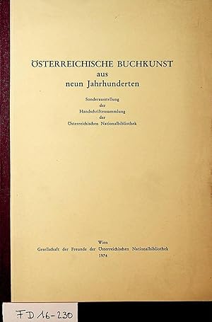 Österreichische Buchkunst aus neun Jahrhunderten : Sonderausstellung der Handschriftensammlung de...