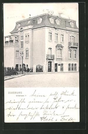 Ansichtskarte Duisburg Haus Manuskripte Papierantiquitaten Zvab