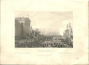 Immagine del venditore per C�r�monie des cendres de Napol�on, 1840, Eau forte d' Eug�ne Lami venduto da Le Temps Retrouv�