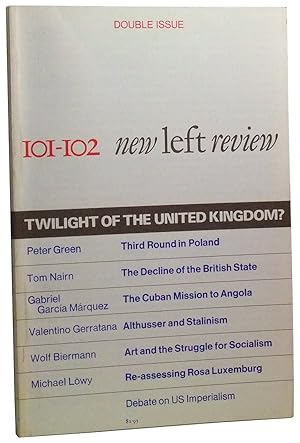 Bild des Verkufers fr New Left Review Number 101-102 (February-April 1977). Double Issue: Twilight of the United Kingdom zum Verkauf von Cat's Cradle Books