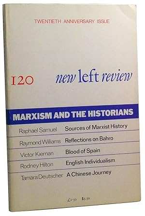 Seller image for New Left Review Number 120 (March-April 1980). Marxism and the Historians; Twentieth Anniversary Issue for sale by Cat's Cradle Books