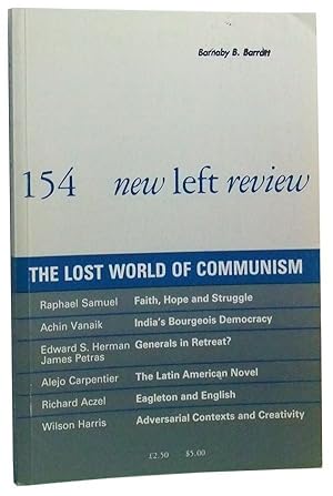 Bild des Verkufers fr New Left Review Number 154 (November-December 1985). The Lost World of Communism zum Verkauf von Cat's Cradle Books