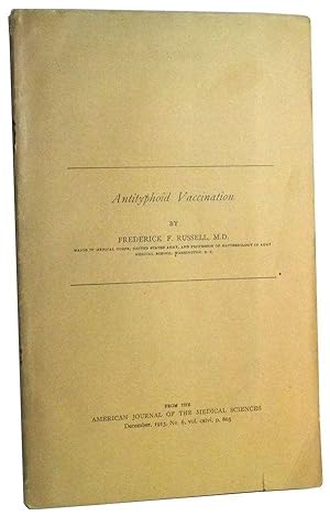 Antityphoid Vaccination [reprinted from the American Journal of the Medical Sciences, December 19...