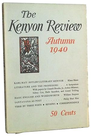 Imagen del vendedor de The Kenyon Review, Vol. II, No. 4 (Autumn 1940) a la venta por Cat's Cradle Books