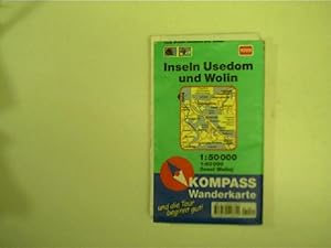 Inseln Usedom und Wollin, 1 : 50 000 - Kompass Wanderkarte;