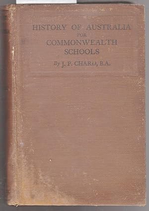 Bild des Verkufers fr History of Australia for Commonwealth Schools zum Verkauf von Laura Books