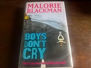 Image du vendeur pour Boys Don't Cry - first edition mis en vente par Peter Pan books