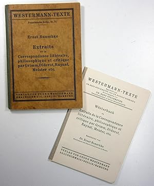 Extraits de la Correspondance littéraire philosophique et critique par Grimm, Diderot, Raynal, Me...