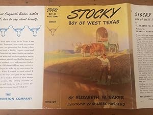 STOCKY, BOY OF WEST TEXAS (Dust Jacket Only)