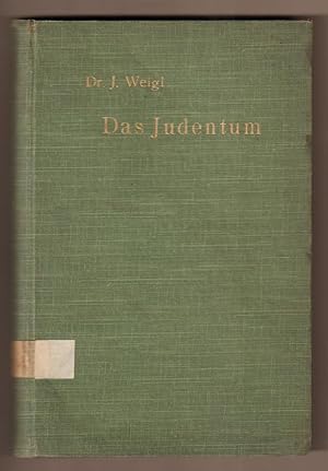 Image du vendeur pour Das Judentum. mis en vente par Antiquariat Neue Kritik