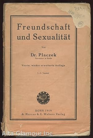 Seller image for FREUNDSCHAFT UND SEXUALITAT for sale by Alta-Glamour Inc.