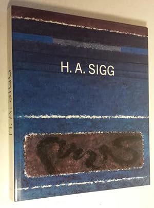 H. A. SIGG, MONOGRAPHIE, MONOGRAPH.