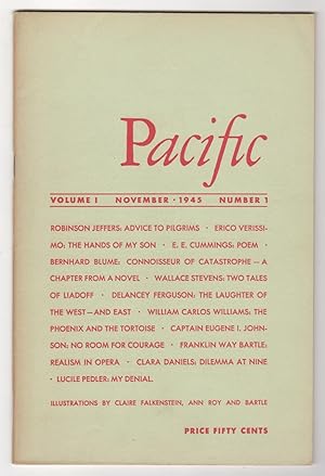 Image du vendeur pour Pacific, Volume 1, Number 1 (November 1945) mis en vente par Philip Smith, Bookseller