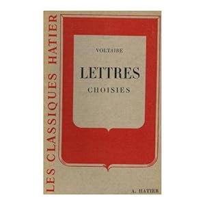 Immagine del venditore per Lettres choisies venduto da secretdulivre