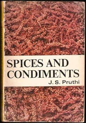 Bild des Verkufers fr Spices and Condiments. 1979. zum Verkauf von Janet Clarke Books ABA