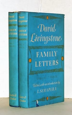 Family letters 1841-1856. Edited with an introduction by I. Schapera. 2 Bände. Volume one: 1841-1...