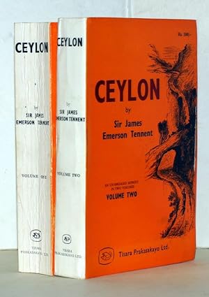Bild des Verkufers fr Ceylon. An account of the island. Physical, historical and topographical with notices on its natural history, antiquities and productions. Illustrated by maps, plans and drawings. Sixth edition in two volumes. zum Verkauf von Antiquariat Stefan Wulf