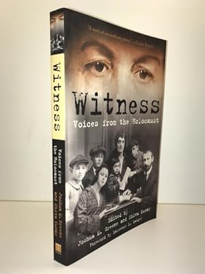 Seller image for Witness:: Voices from the Holocaust for sale by Great Expectations Rare Books