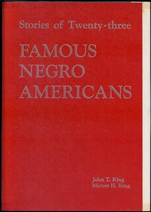 Imagen del vendedor de Stories of Twenty-three Famous Negro Americans a la venta por Between the Covers-Rare Books, Inc. ABAA