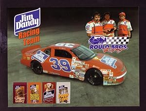 JIM DANDY RACING TEAM NASCAR HERO FAN CARD VF