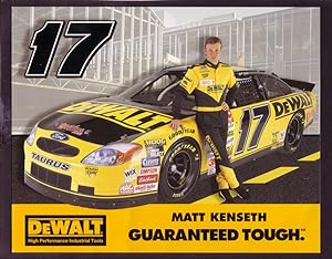 MATT KENSETH #17 NASCAR HERO FAN CARD- FORD TAURUS VF