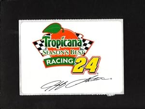 JEFF GORDON #24 NASCAR STICKER-TROPICANA VF