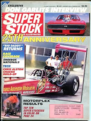 Seller image for Super Stock & Drag Illustrated 1/1990-Don Garlits-25th ann. issue-NHRA-IHRA-VG for sale by DTA Collectibles