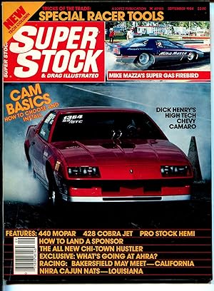 Super Stock & Drag Illustrated 9/1984-'Mike Mazza-440 MoPar-NHRA-AHRA-VG