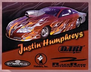 JUSTIN HUMPHREYS NHRA HERO CARD PRO STOCK PONTIAC GTO VF