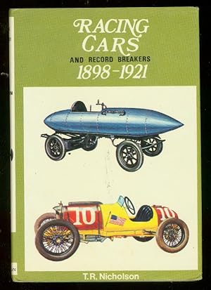 RACING CARS AND RECORD BREAKERS 1898-1921 HARDCOVER-'71 VF