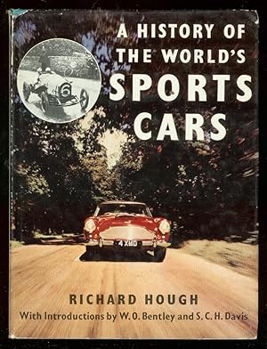 HISTORY OF THE WORLD'S SPORTS CARS-HARDCOVER-1961-RACE VG