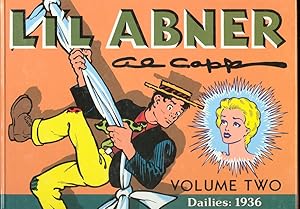 LI'L ABNER-THE DAILIES 1936-HARDCVR-AL CAPP-VOL 2 VG