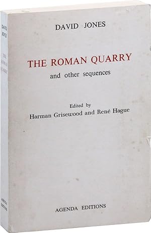 Bild des Verkufers fr The Roman Quarry and Other Sequences zum Verkauf von Lorne Bair Rare Books, ABAA