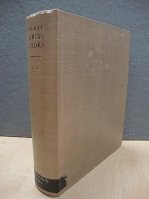 Imagen del vendedor de Catalogue of Syriac Printed Books and Related Literature in the British Museum a la venta por PsychoBabel & Skoob Books